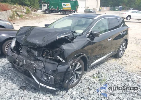 2018 Nissan Murano Platinum from USA, damaged, VIN 5N1AZ2MH3JN102754